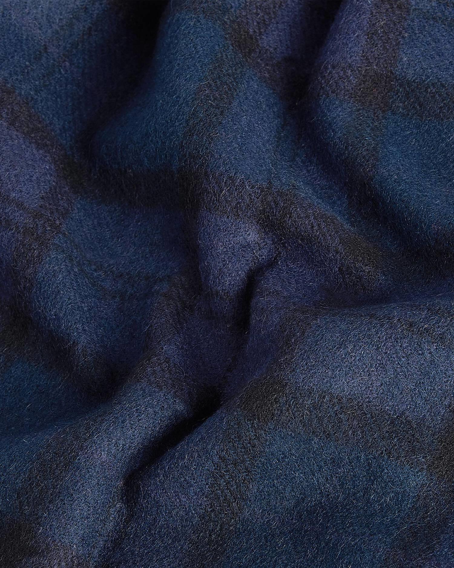 Tartan Lambswool Scarf- Black watch