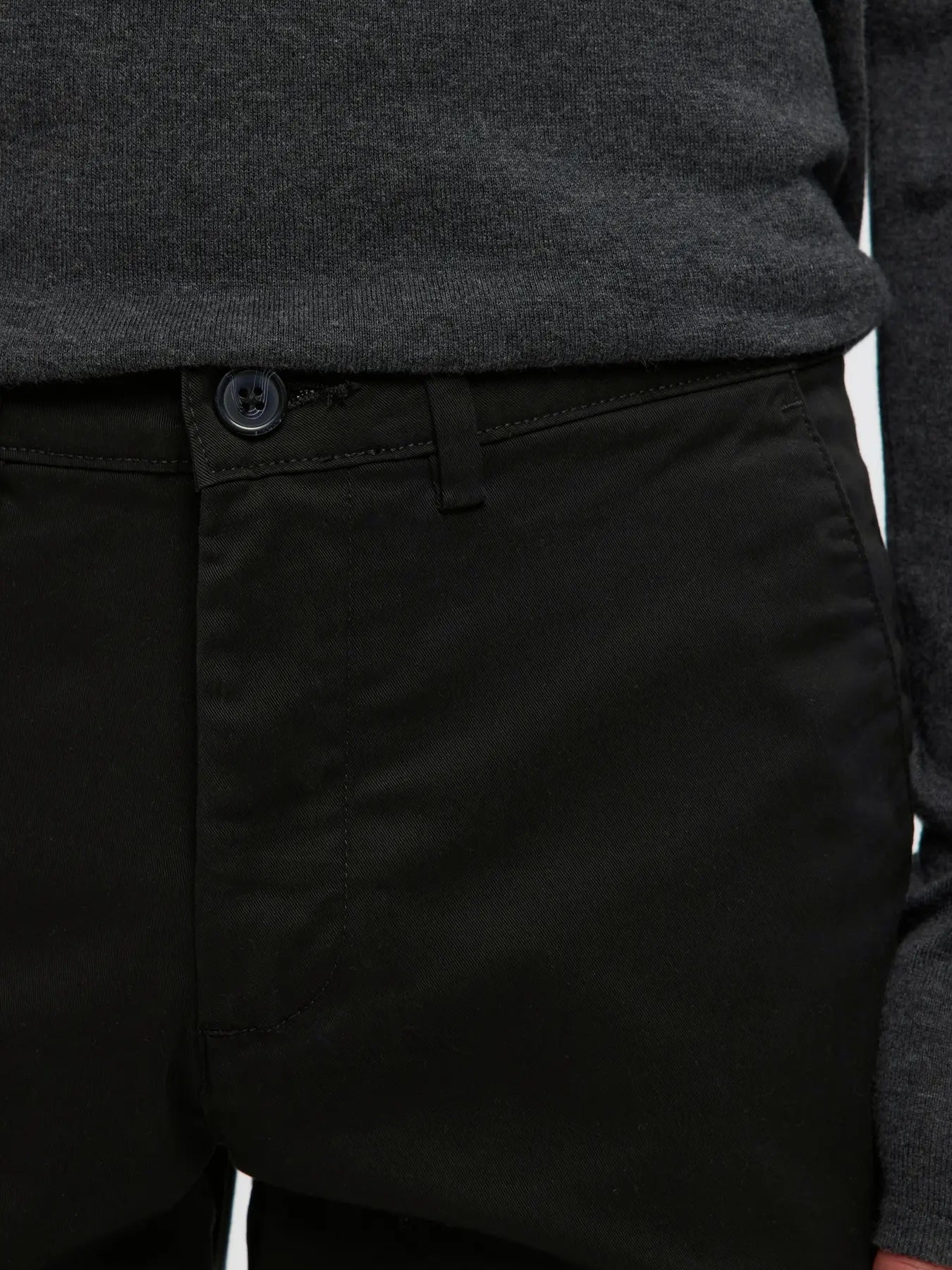 Slim New Miles 175 Flex Chino- Black