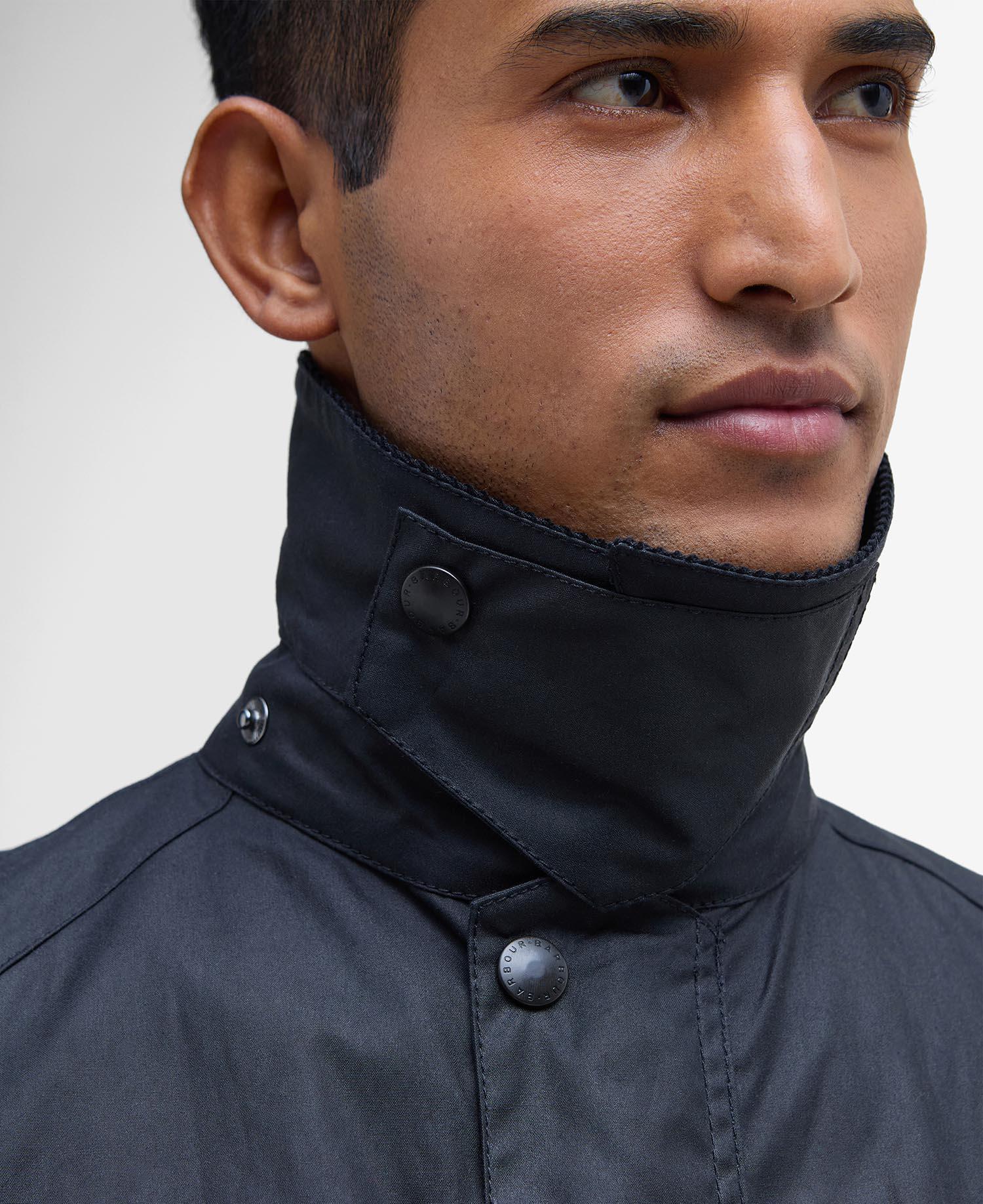 Ashby Wax Jacket- Navy