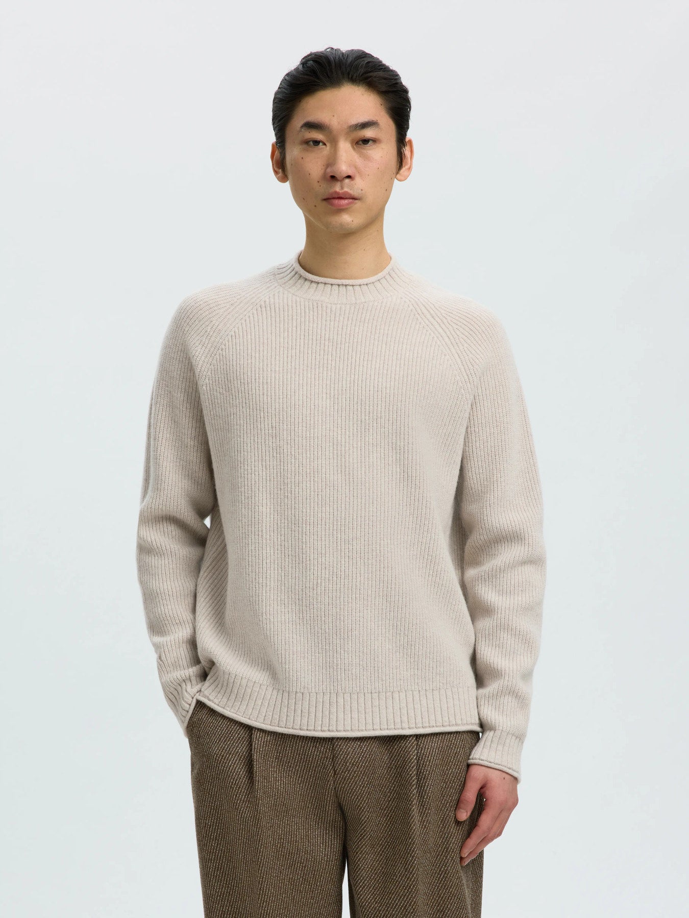 Domestic ls knit - Silver birch