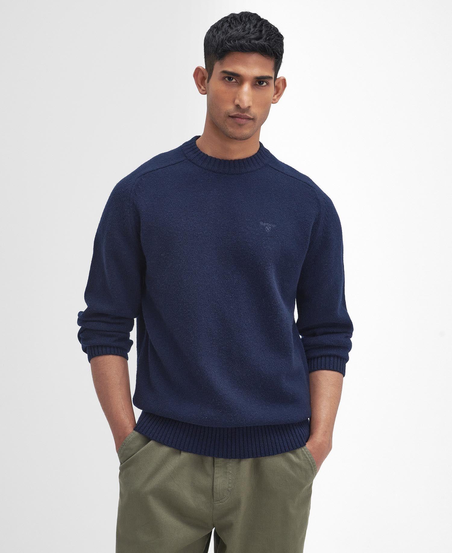 Grangetown wool sweater- navy