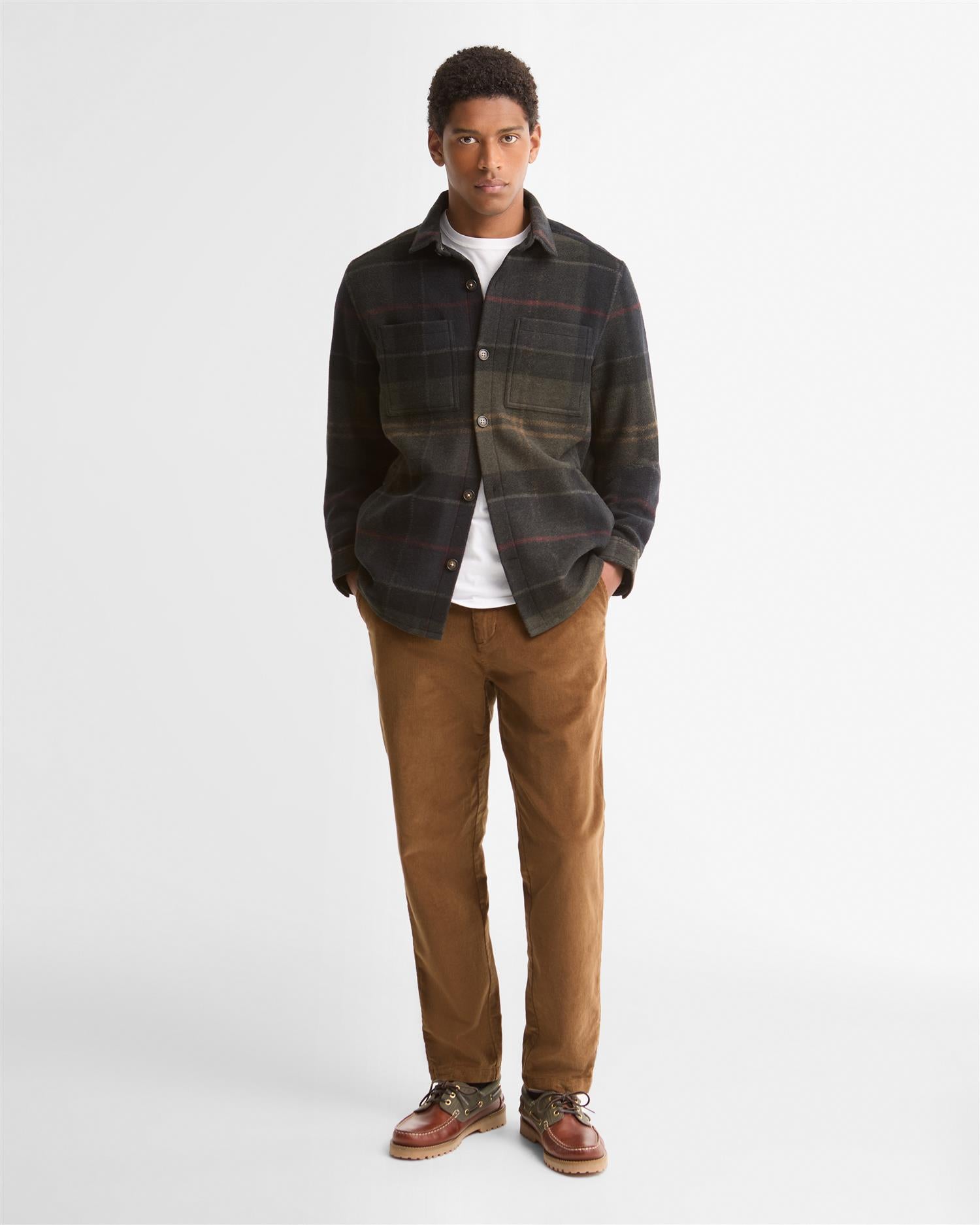 Woodlane overshirt - Shadow classic tartan