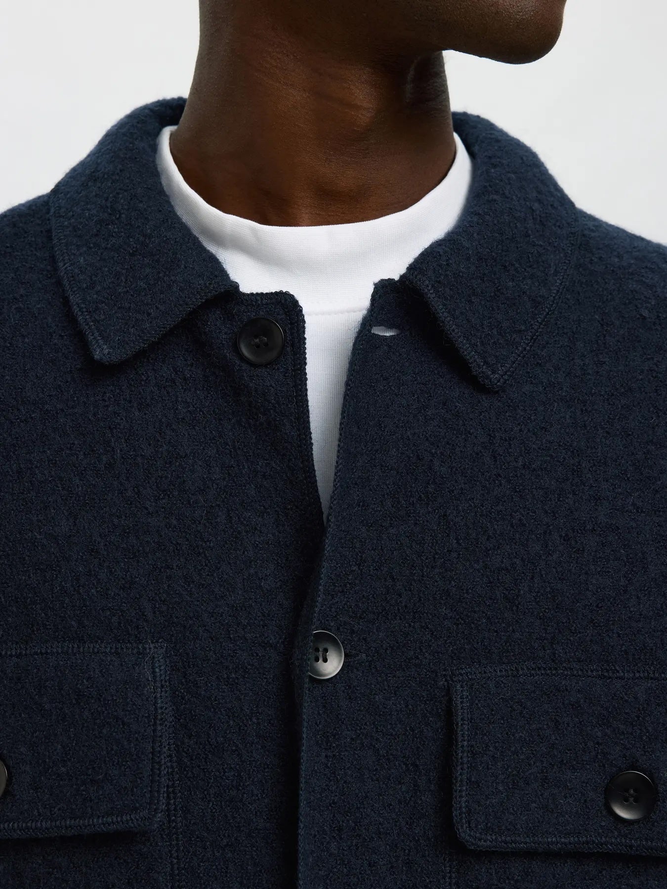 Nealy ls knit cardigan- Sky captain
