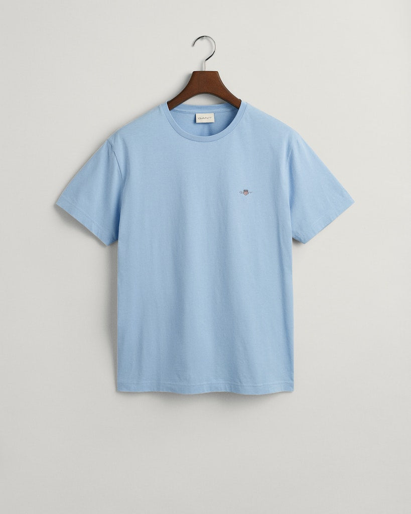 REG SHIELD SS T-SHIRT Capri blue