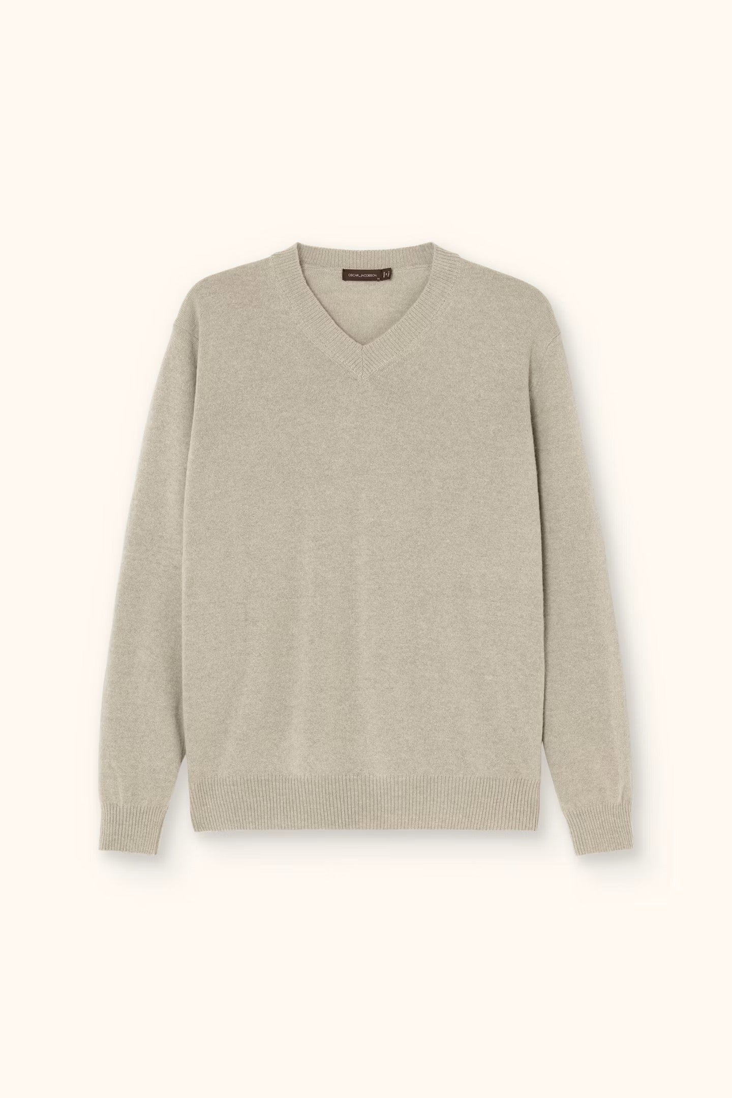 Gregor V-neck - Brick beige