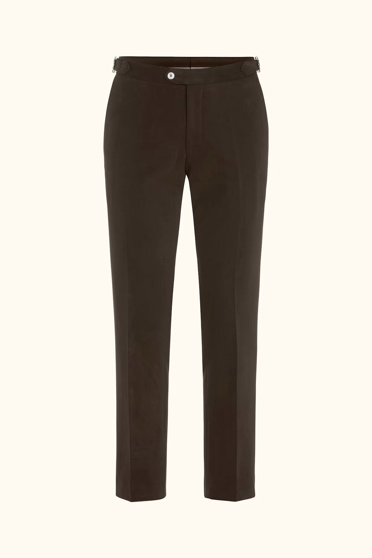Dandy side adjuster trousers - Dk brown