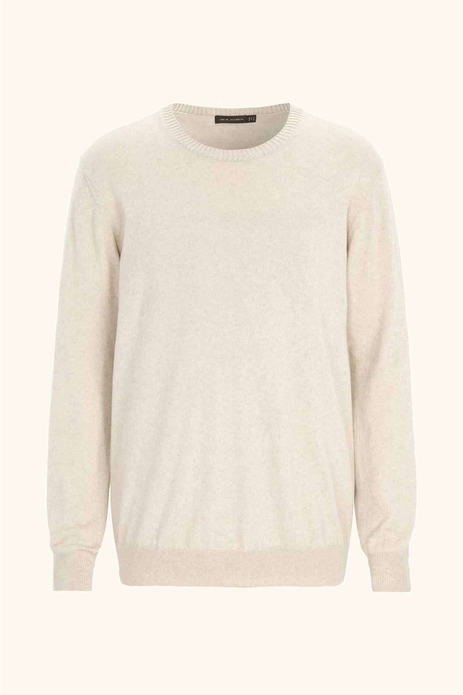 Valter roundneck - Light camel beige 421