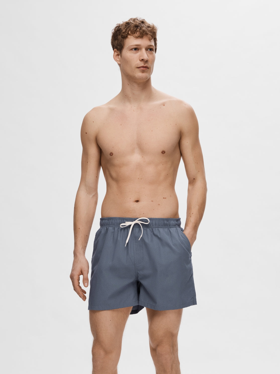 Cooper seersucker swimshorts Kalamata