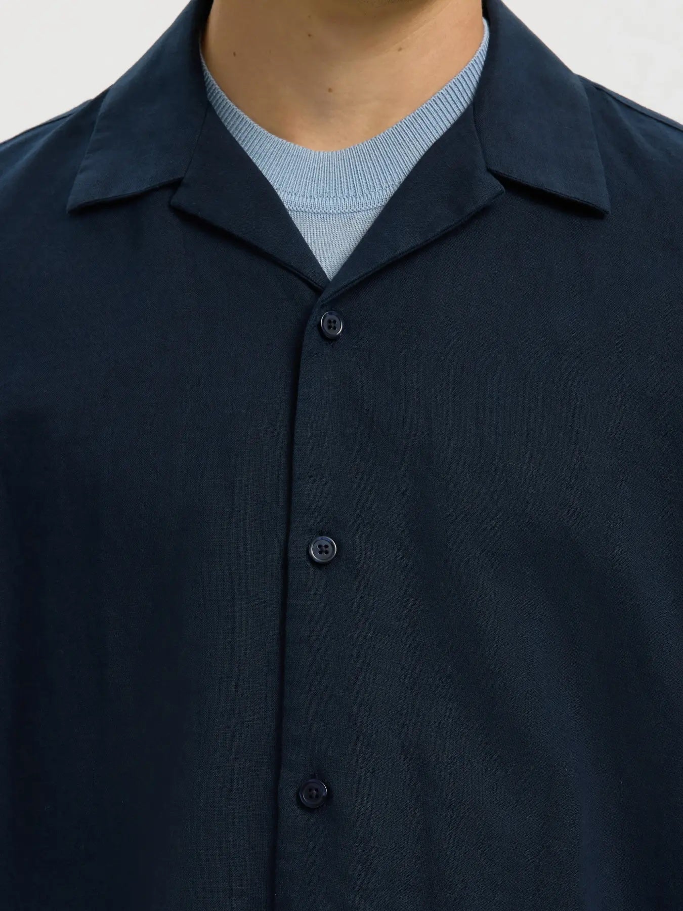 Rlxclay linebl ss shirt -Sky captain