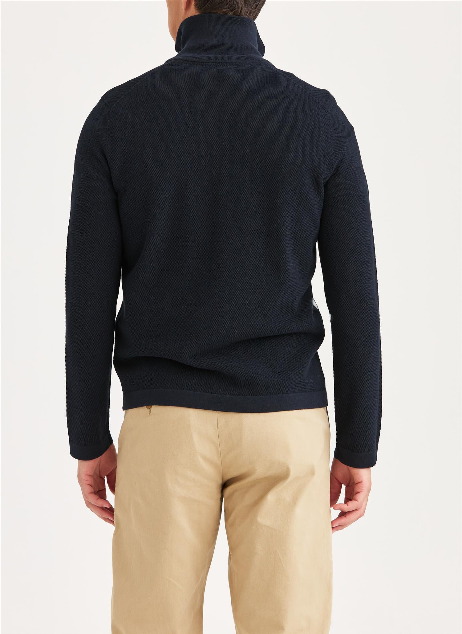 Jake Half Zip- Old blue