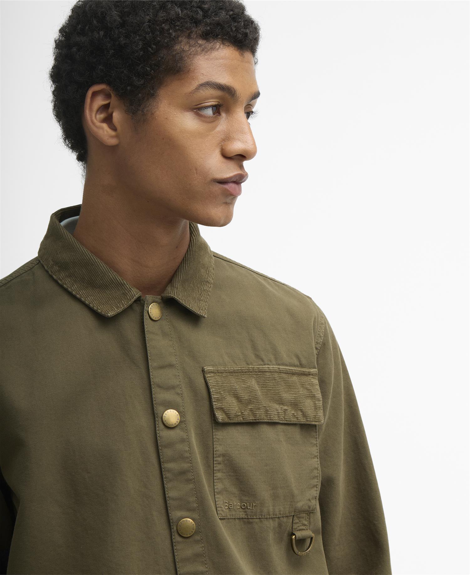 Declan Overshirt- Ivy green