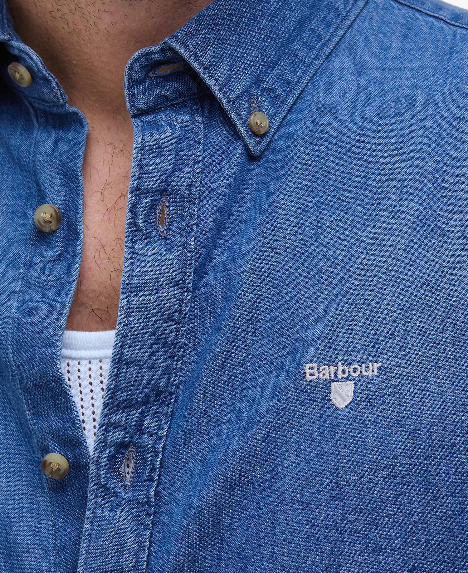 Crest Shirt- Chambray