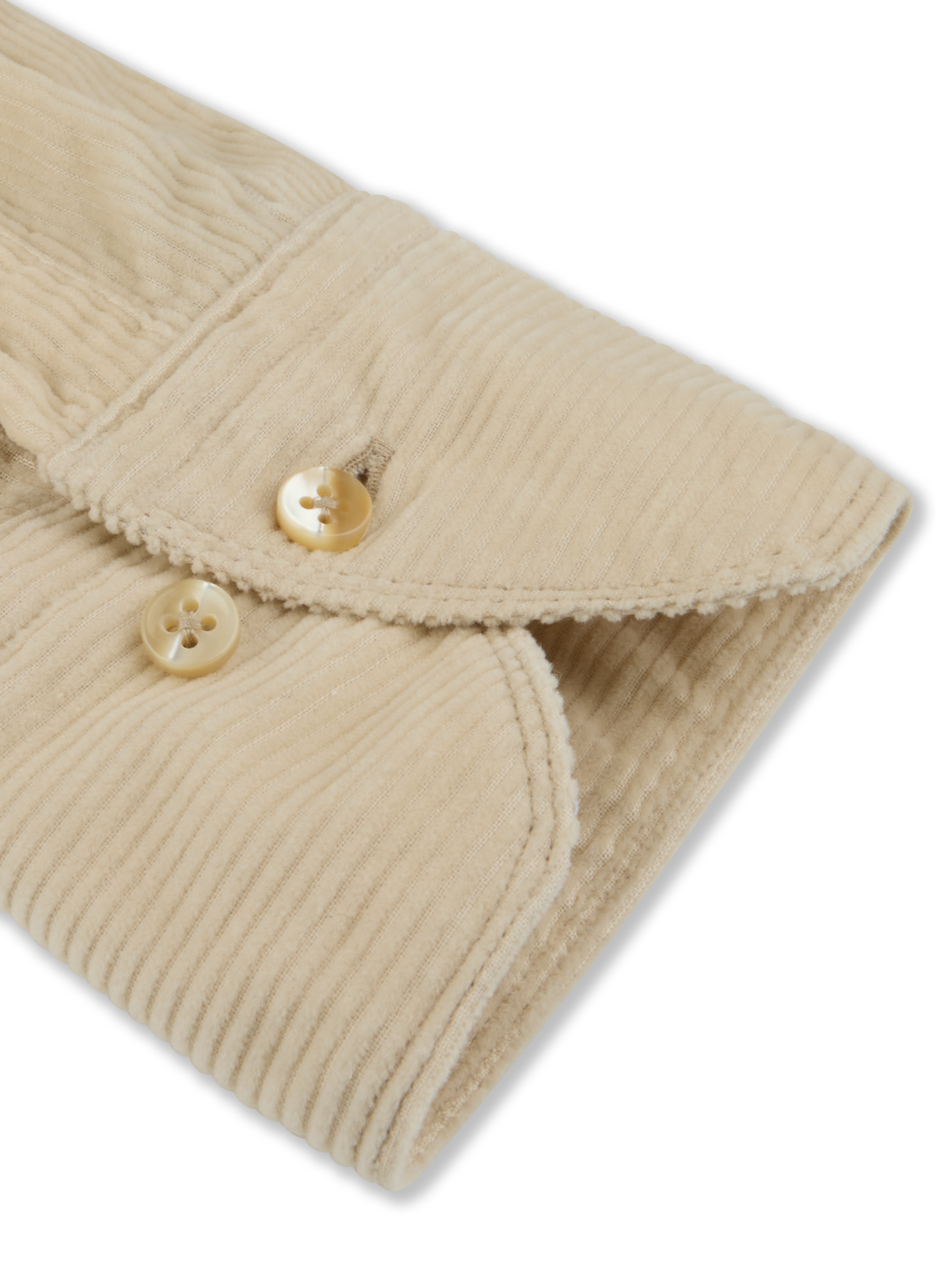 Cord shirt- Light beige
