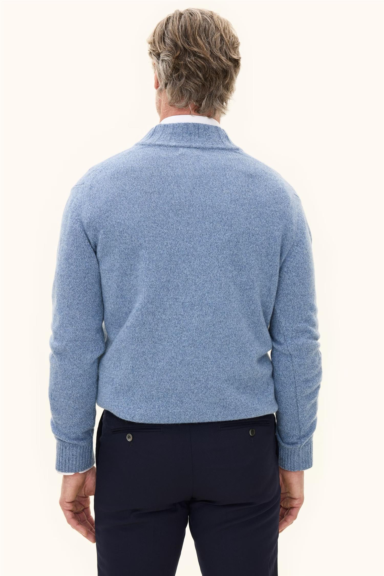 Paul half zip cob blue
