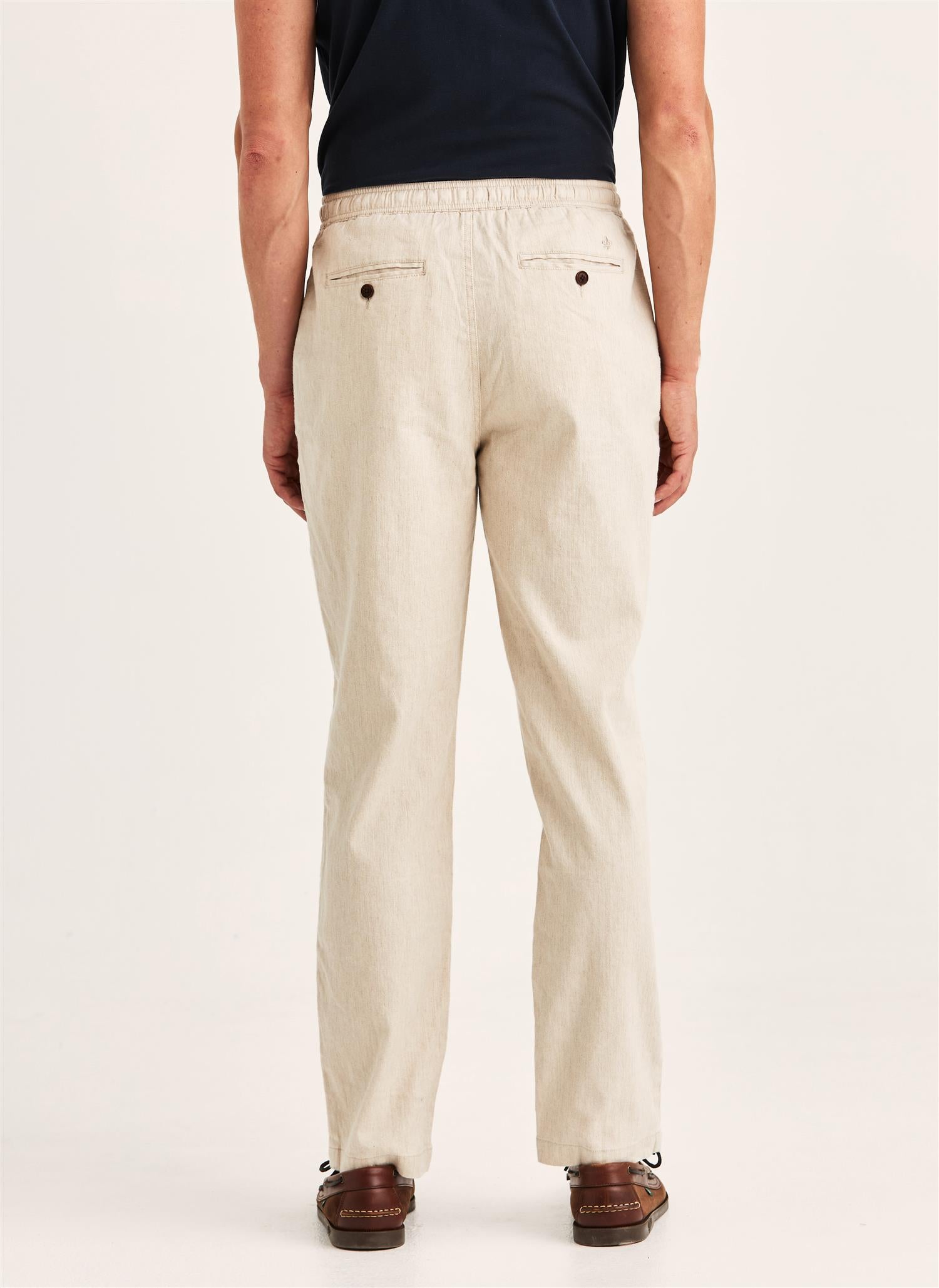 Fenix Linen Trouser- Off white