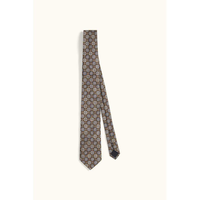 Slips silke - Dark mud brown