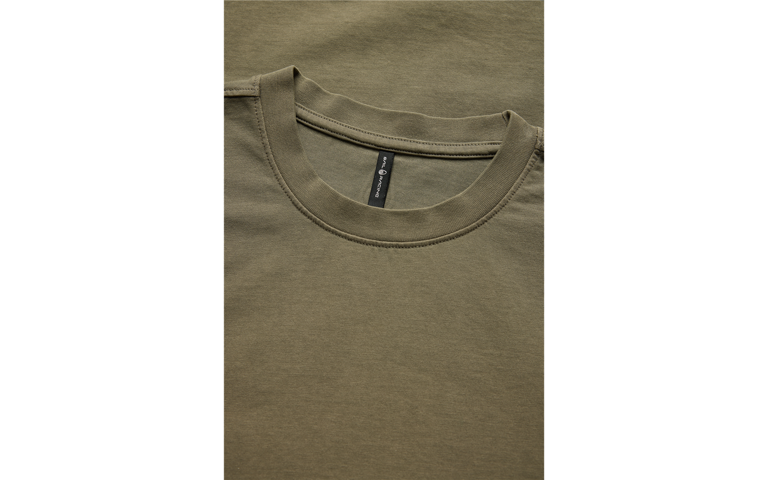 Wind pigment tee - Mud green