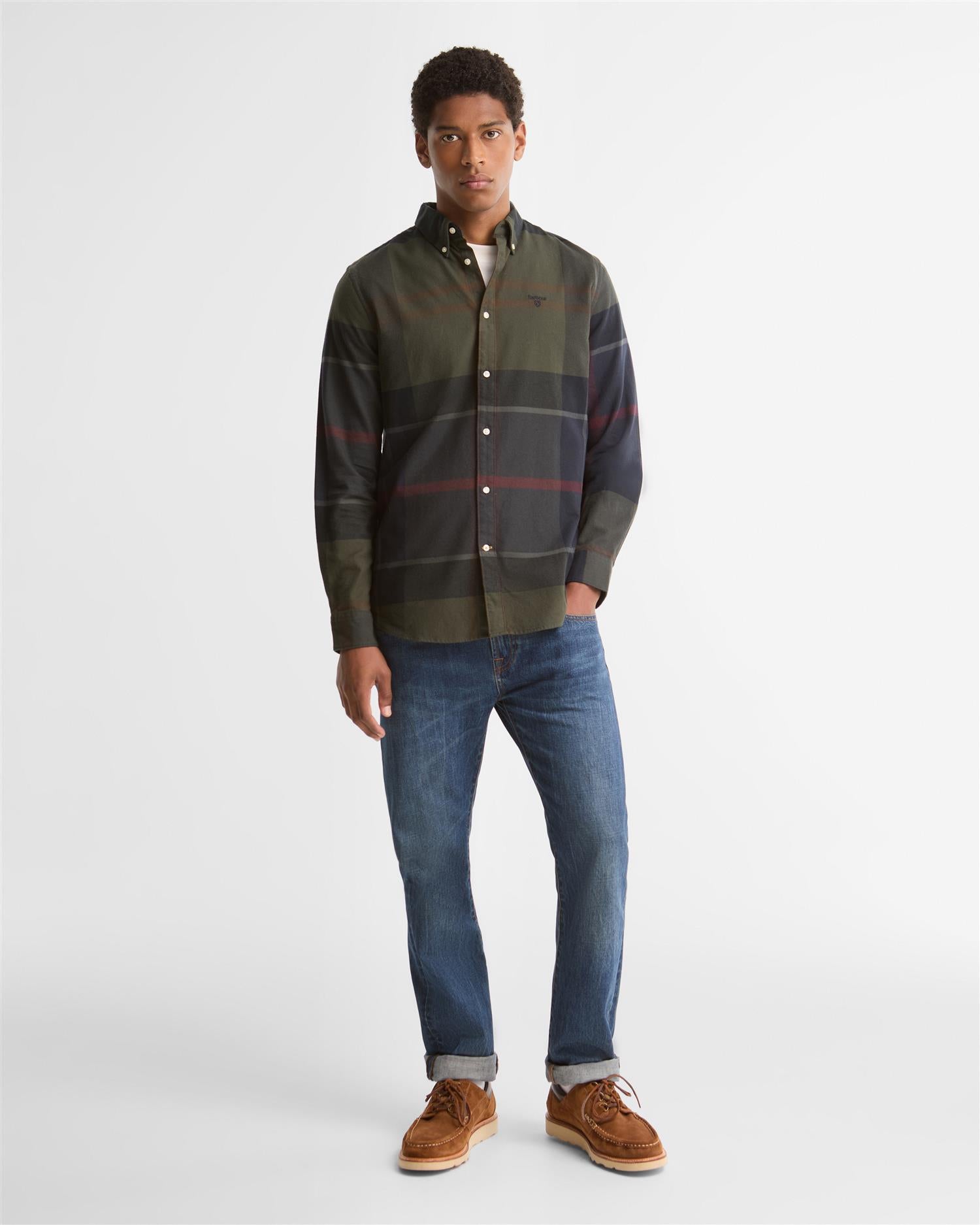 Iceloch Tailored Shirt- Shadow classic tartan