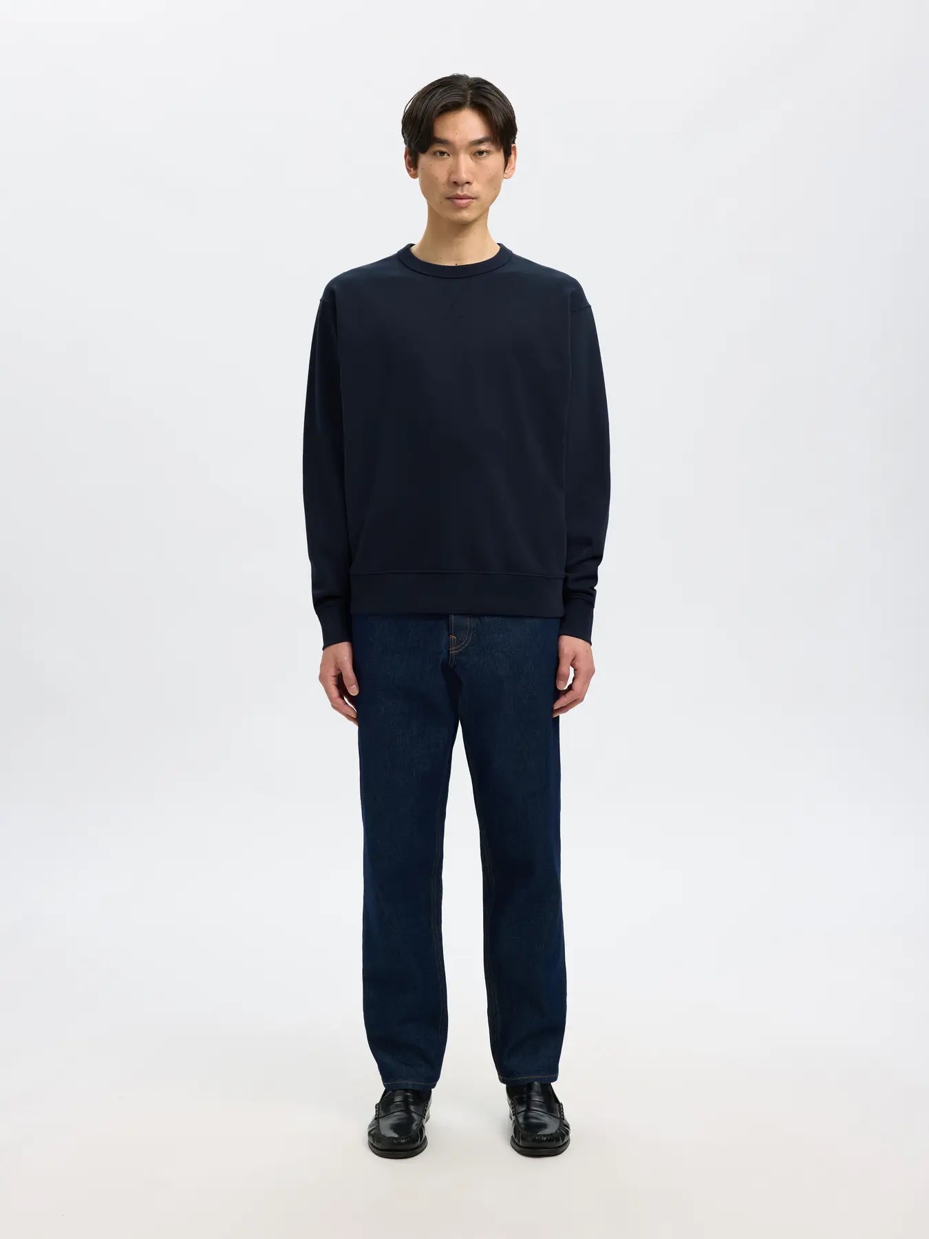 Relaxluke ls sweatshirt- Dark Sapphire