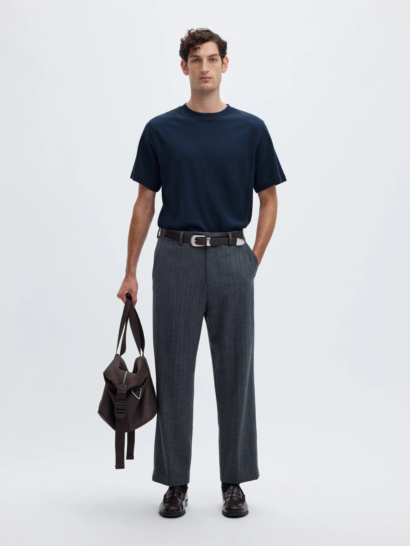 Taj mid wit peach ss tee- Sky captain