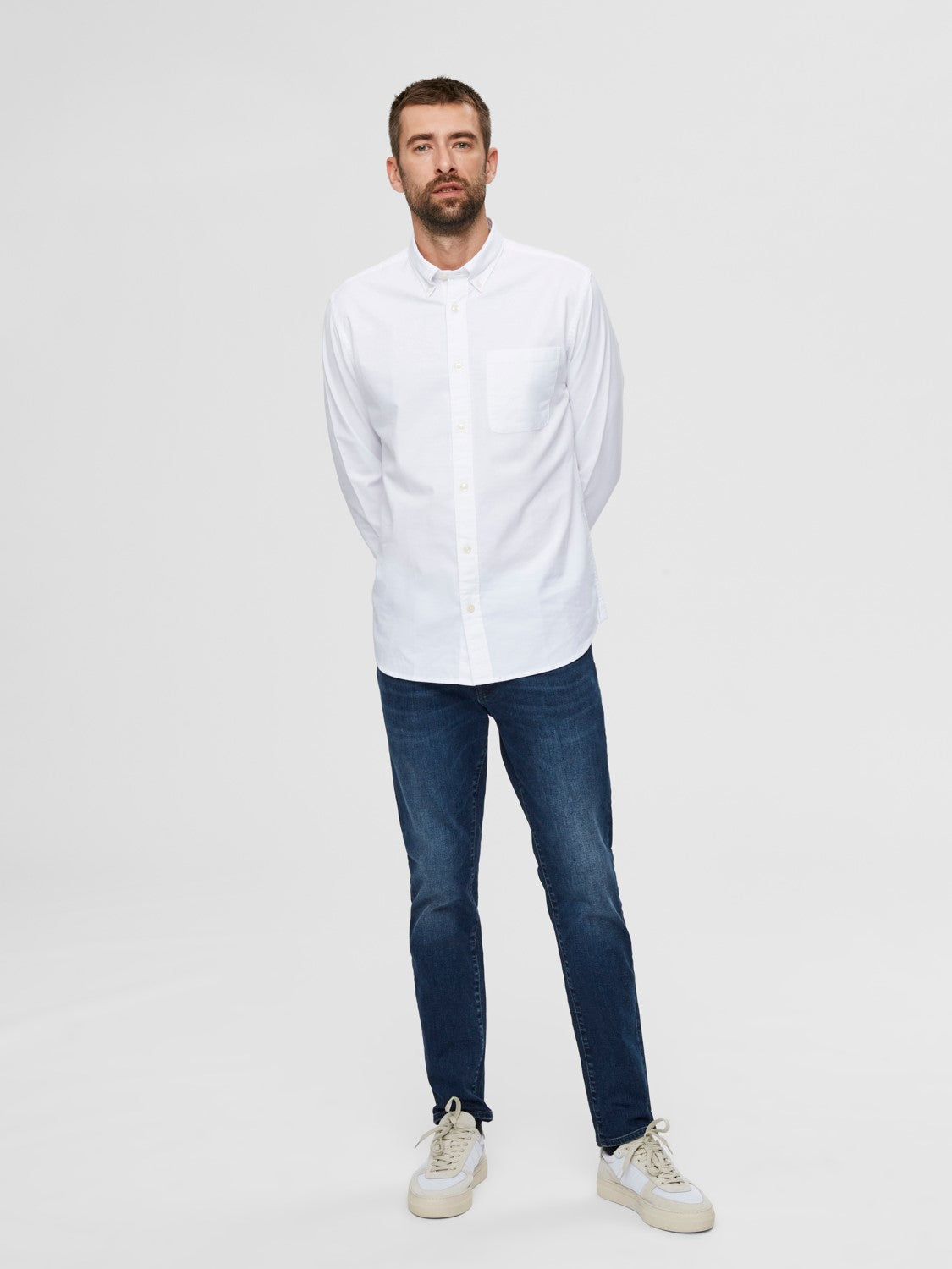RegRick -ox flex shirt white