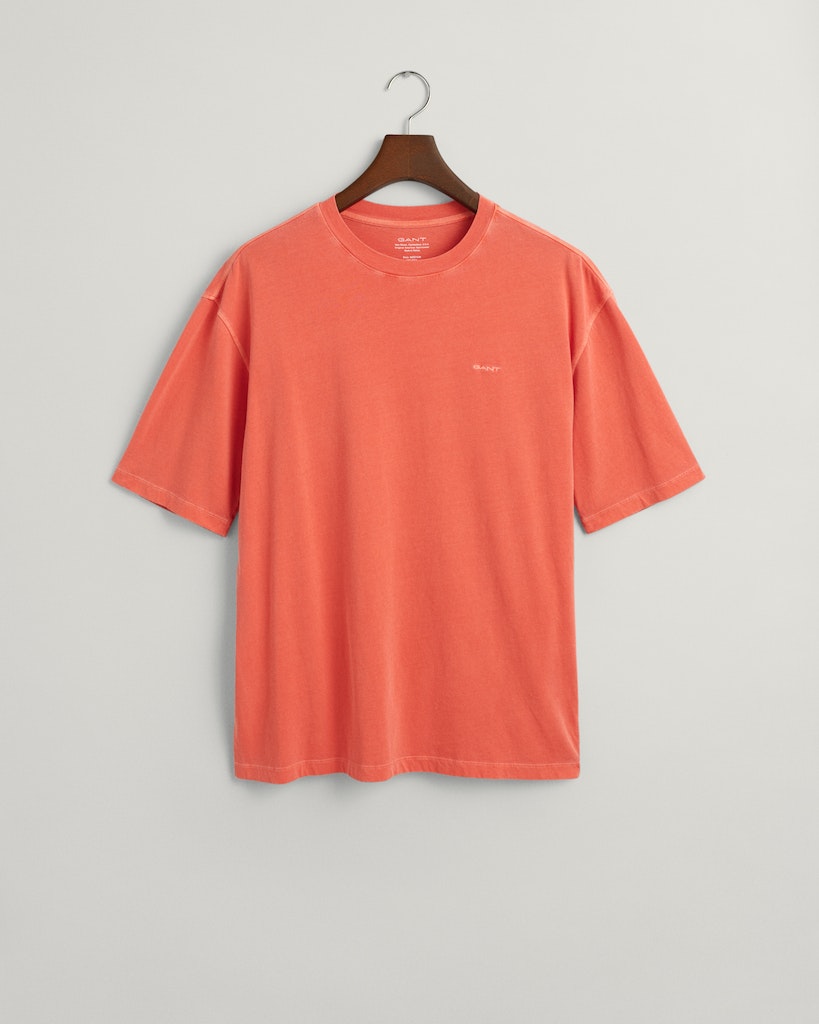 Sunfaded ss t-shirt Burnt orange