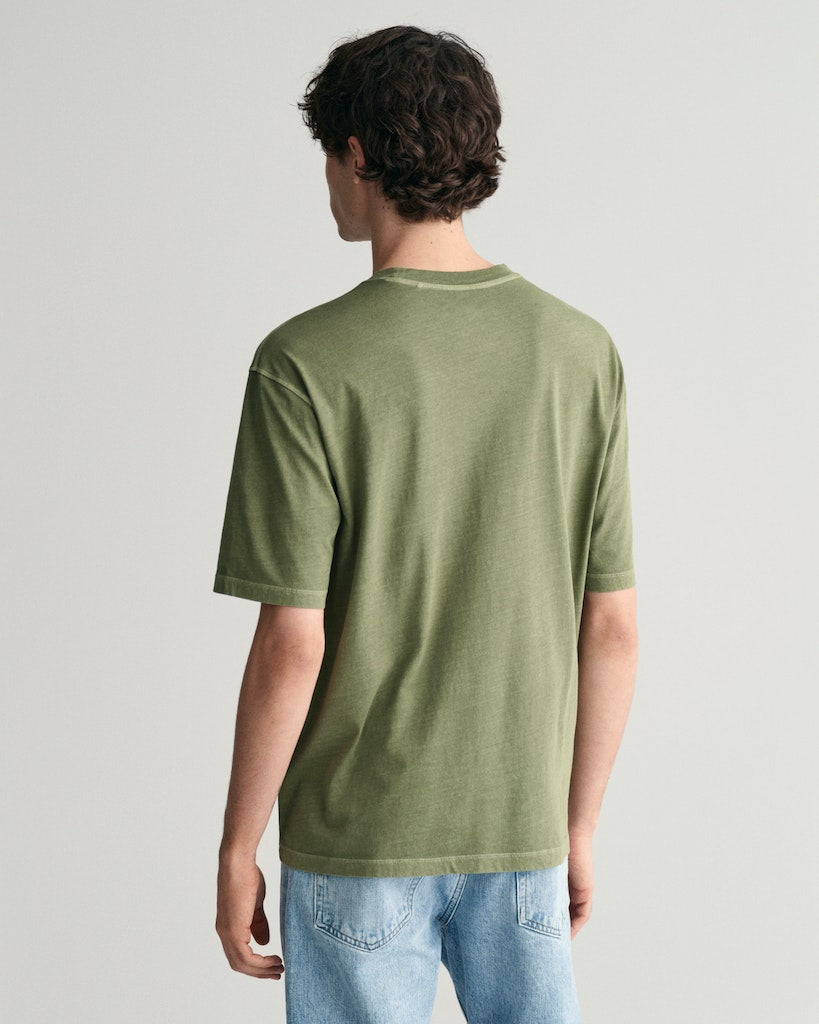 Sunfaded ss t-shirt Kalamata green