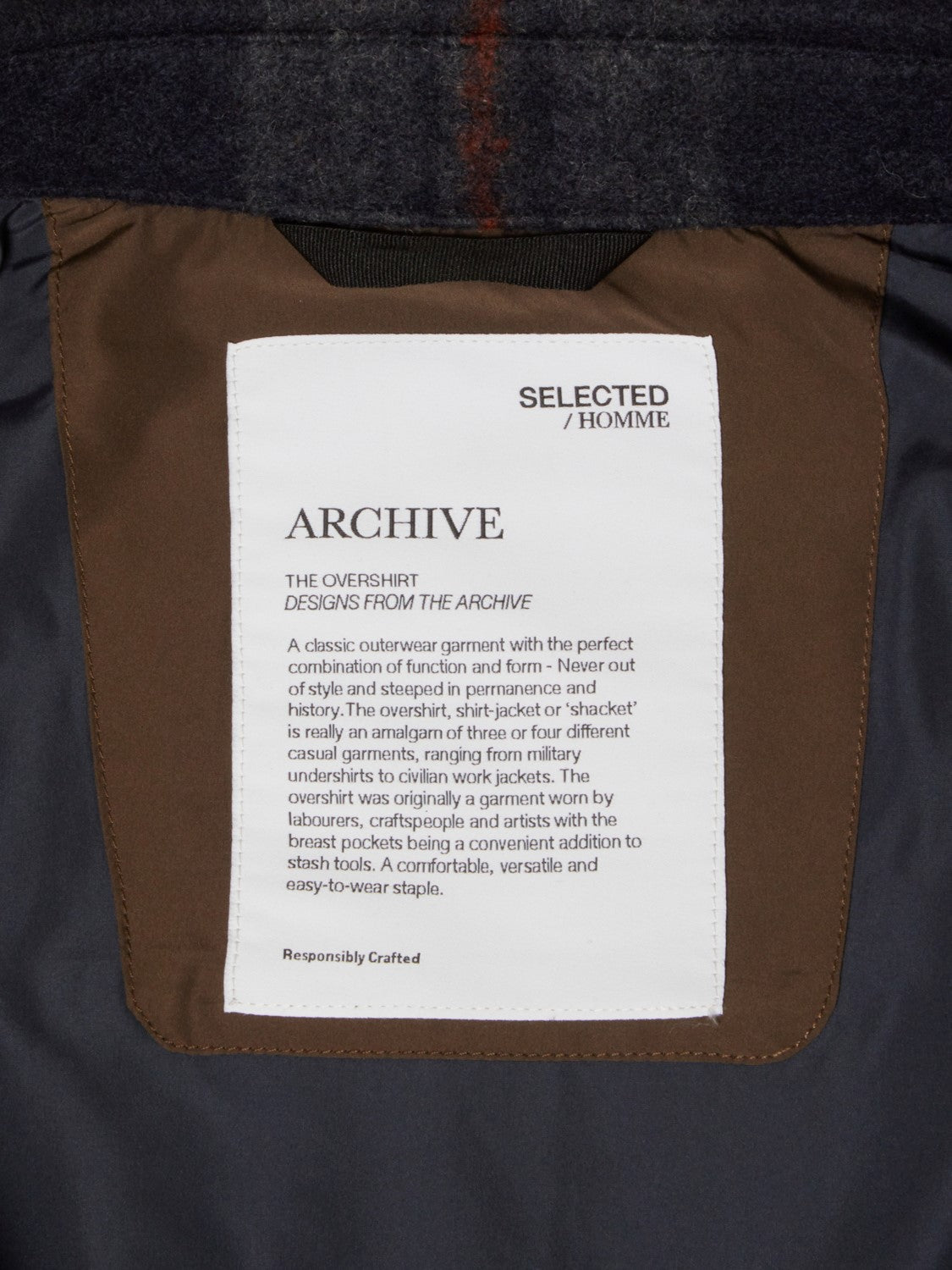 Archive overshirt Noos Navy