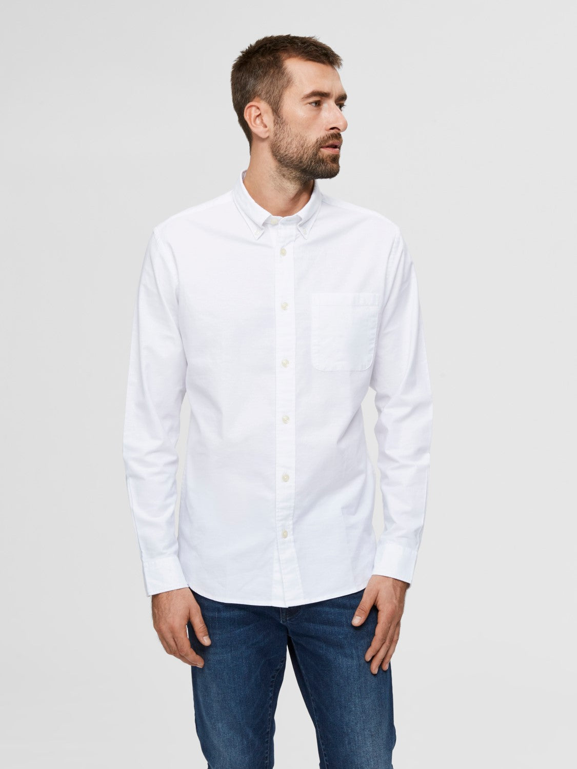 RegRick -ox flex shirt white